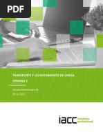 Tarea 5 - Transporte y Levantamiento de Carga