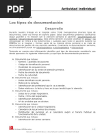 Los Tipos de Documentación: Desarrollo