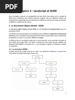 Chapitre 3: Javascript Et Dom: 1. Le Document Object Model: Dom