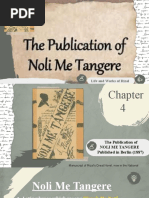 The Publication of NOLI ME TANGERE