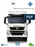 Howo t5g 16t 290 HP CNG