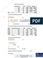 Calculo de La Varianza para Una Muestra