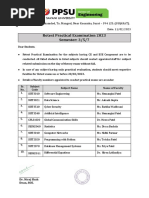 Retest Practical Examination Schedule Sem - 3-5-72023