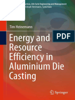 Energy and Resource Efficiency in Aluminium Die Casting by Tim Heinemann (Auth.)