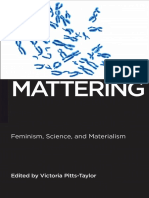 Victoria Pitts-Taylor (Ed.) - Mattering. Feminism, Science, and Materialism (2016)