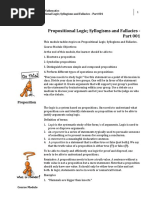 Week 016-017-Module Key Concepts of Propositional Logic Syllogisms and Fallacies - Part 001