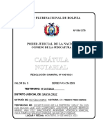 Caratula Notarial