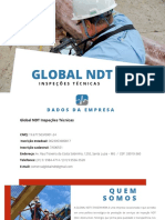 Apresentação GLOBAL NDT Inspeções Técnicas