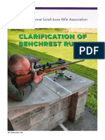 NSRA Clarification of Benchrest Rules Final