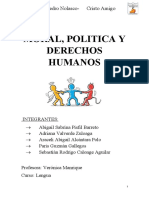 Moral, Politica Y Derechos Humanos: I.E.P. Pedro Nolasco-Cristo Amigo