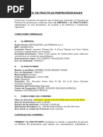 Convenio de Prácticas Preprofesionales