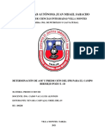 Determinación de Aof y Predicción Del Ipr para El Campo Bermejo Pozo X - 10