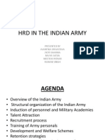 HRD in The Indian Army