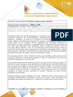 Los 6 Sombreros Formato para El Análisis de La Problemática (