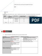 3° Informe de La Evaluación Diagnostica - 2023