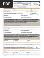 Formulario de Solicitud Y Registro Del Interesado (Declaración Jurada)