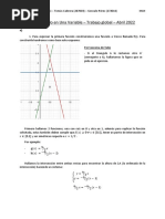 Cálculo en Una Variable - Trabajo Global - Abril 2022