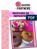 Recetario Kekes Especiales Gastro Partners