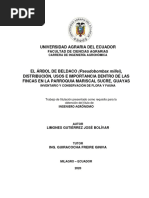 Universidad Agraria Del Ecuador: Facultad de Ciencias Agrarias