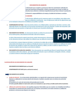 Clasificación de Los Documentos de Almacén