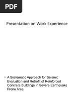 Presentation On Work Experience