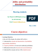 5 Probability and Probability Distribution