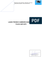 Laudo Técnico Caminhão M.Benz 815 PLACA QGF-9479: ART RN2022054998