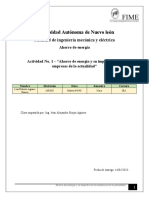 Tarea 1 - Ahorro de Energía en Las Empresas