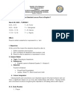 Reacting To Assertions