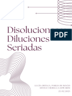 Disoluciones y Diluciones Seriadas