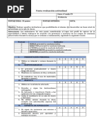 Pauta Evaluación Actitudinal