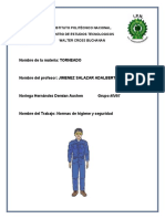 Nombre de La Materia: TORNEADO: Instituto Politécnico Nacional. Centro de Estudios Tecnologicos Walter Cross Buchanan