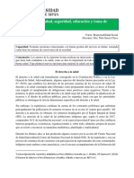 TEMA 14.1: La Salud, Seguridad, Educación y Toma de Conciencia