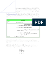 Factoring Cases