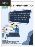 Manual de Contabilidad para Una Entidad Publica