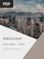 English: 6TH YEAR - 2023