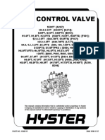 Main Control Valve: PART NO. 1580515 2000 SRM 1137