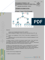 EJEMPLOS EJERCICIOS Packet Tracer - Layer 2 VLAN Security