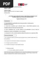 Introducción: Comprensión Y Redacción de Textos I Ciclo 2023 - Marzo Semana 2-Sesión 2 Trabajo en Equipo