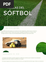 Reglas - Del - Softbol