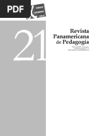 Revista Panamericana Pedagogía: ISSN: 1665-0557/182 Páginas. Re Vis Ta Anual/N. 21. Nue Va Épo Ca: Noviembre 2014