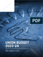 Union Budget 2023-24 An Exclusive Analysis: © Economic Laws Practice 0