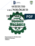 Instituto Tecnológico DE Tlalnepantla: Practica PLC Llenado de Un Tinaco