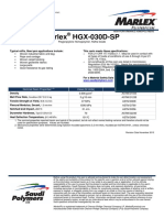 Marlex - HGX-030-SP Tech Spec