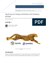 Speed Up Your Numpy and Pandas With Numexpr Package: You Have 2 Free Stories Left This Month