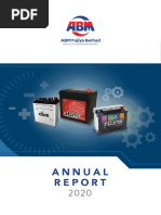 Abm Fujiya Berhad - Annual Report 2020