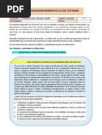 Evaluacion Diagnóstica 5to Ccss - Cruzado