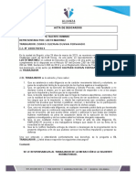 Formato Acta de Descargos Alianza