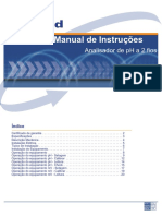 Manual de Instruções: Analisador de PH A 2 Fios