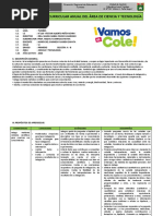 Programación Anual de Las Unidades de Aprendizaje 2023